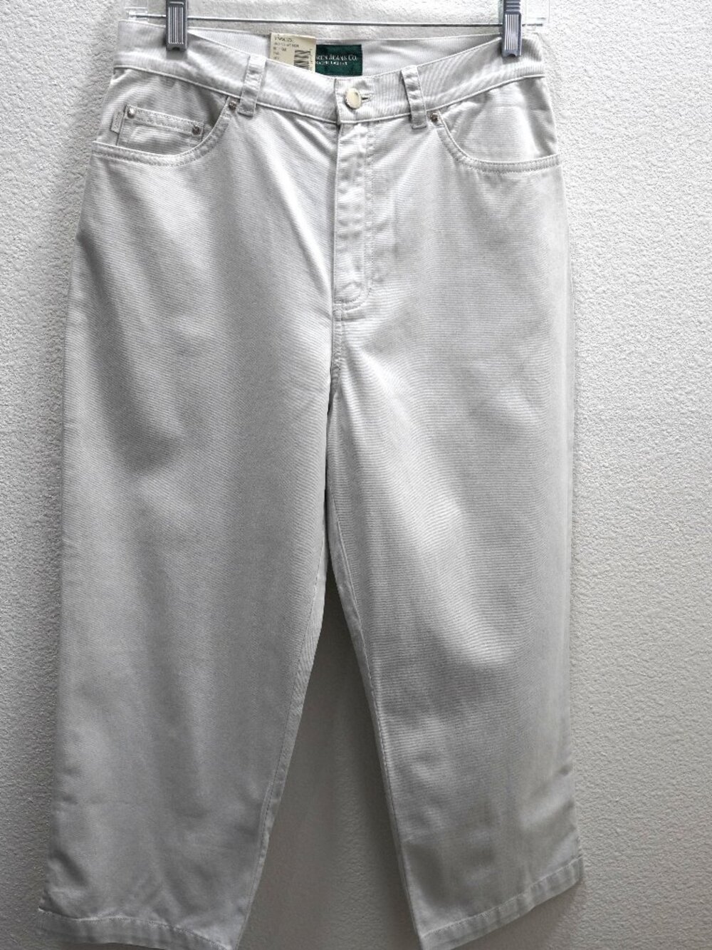 Ralph Lauren Jean Co Light Sand Cropped Pants size 4 NWT